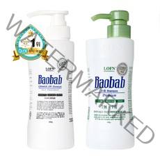 로픈 바오밥 LPP 트리트먼트 500g+ 바오밥 21차 샴푸 500g (건성&일반두피용), 1세트