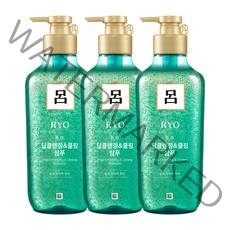 려 청아 딥클렌징 쿨링 샴푸, 3개, 550ml