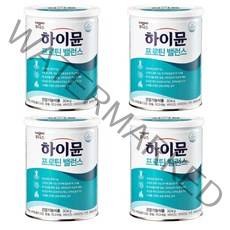 일동후디스 하이뮨 프로틴 밸런스 단백질 파우더 건강기능식품 스푼증정, 304g, 4통