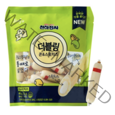 진주햄 천하장사 더블링 콘&스윗치즈, 25g, 48개
