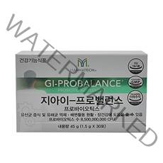 매나테크 지아이 프로밸런스 프로바이오틱스 1.5g, 30포