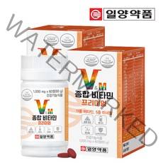 일양약품 종합 멀티 비타민 미네랄 프리미엄, 60정 x 2개