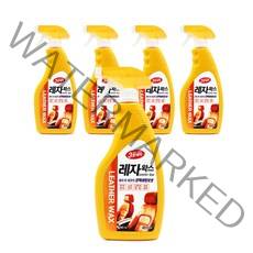 카렉스 3분세차 레자왁스, 650ml, 5개