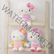헬로키티 파스텔 모찌 싯팅 봉제인형 25cm(랜덤발송)