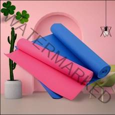 요가매트 4/5/6mm 엠보싱 필라테스 바닥 미끄럼방지, 두께, 6mm