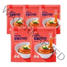 1am 바로먹는 알뜰 곤약면 매콤비빔 200g, 5팩