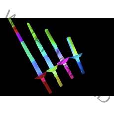 LED 불빛 광선 검 봉 4단 (최대 68cm), 1개