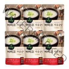 비비고 사골곰탕, 1kg, 6개