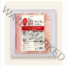 CJ 쉐프솔루션 육질탄탄 베이컨 1kg, 1팩