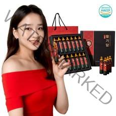 활기담 6년근 홍삼앰플 14p + 쇼핑백, 280ml, 3세트