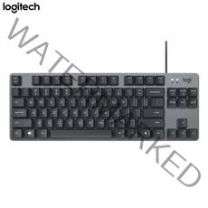 로지텍 Logitech k835 유선 tkl 실제 기계식 키보드 컴퓨터 게임 키보드 84 키 ttc 데스크탑 컴퓨터 게임 입력 전용, 검은색 빨간색 스위치