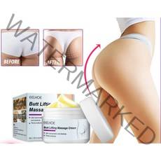 TTiiHot 고관절 만지는 마사지 섬유 크림 여성 케어 크림 엉덩이 마사지 크림 엉덩이 모양, 30g×4병