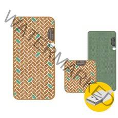 USB 포켓베드 전기방석 전기장판매트 워셔블 온열방석, USB 1구 매트(40x80cm)오렌지