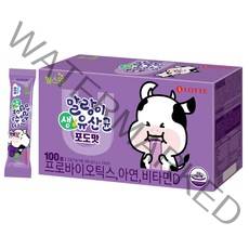 프로바이오틱스 말랑이 생유산균 포도맛 100p, 200g × 1개