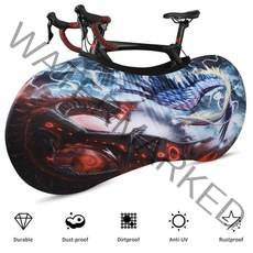 WEST BIKING MTB 자전거 바퀴 커버 보관 가방 방진 스크래치 방지 커버 실내 보호 장비 26 27.5 29700C Bike Cove, 화려한 나, 남 24-26-700C, 중국