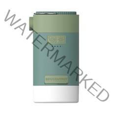 캠프365 울트라 캠핑 무선 에어 펌프 공기 주입 흡입랜턴 보조배터리 4.5kpa 강력한 바람 4000mAh 대용량, 민트그린