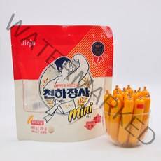 진주햄 천하장사 소시지 미니 40개 (2케이스 케이스당 20개입 400g 개당 20g), 20g, 40개입