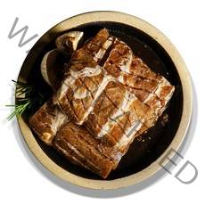 30년전통 화화 돼지 왕갈비4kg x 1팩 흑돼지 양념갈비 불고기 스테이크 캠핑용, 갈비800g x 2팩