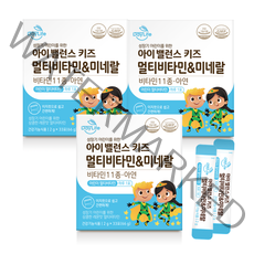 데이라이프 아이 밸런스 멀티비타민 앤 미네랄, 33포, 3개