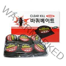 업소용 바퀴 벌레 유인 퇴치제 트랩 패드 가정용 해충제거 식당용 바퀴약 곱등이 덫 바퀴벌레약 해중퇴치, 큰바퀴용(6개)
