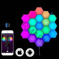 오로라 달 은하수 무드등 app control aurora smart led light, 6 PC 오로라 조명