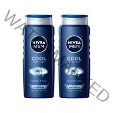 니베아 맨 쿨 바디 워시 멘톨 & 유자, 500ml, 2개