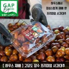 (새벽을여는사람들) 하우스 재배 장수 사과대추 과일보다 맛있는 달콤 아삭, 1box, 02) 특자 1kg (31-35과)