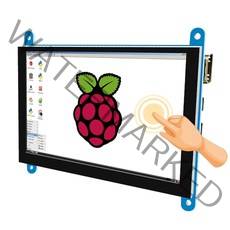 트리오모니터 모니터암 raspberry pi touchscreen monitor 5 4, ips-ctp, 없음