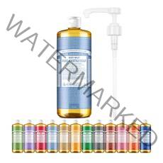 닥터브로너스 퓨어 캐스틸 솝 얼그레이 950ml + 전용펌프, 1개