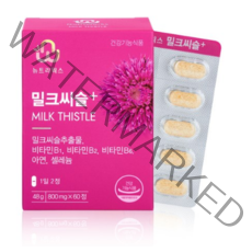 뉴트리웍스 밀크씨슬+, 1개, 60정