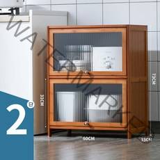 주방 그릇장 원목 찬장 1단에서 5단 주방수납장겸, 2층 가로 60cm