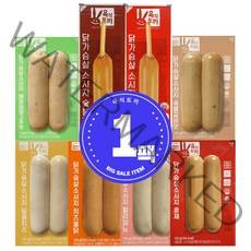 육식토끼 닭가슴살 소세지 120g 12종 훈제맛 치즈불닭 할라피뇨 숯불갈비 청양고추 달콤치즈, 숯불갈비맛 꼬치형 70g