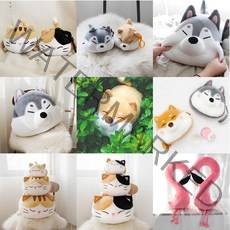 정품 모찌 시바인형 시바견인형 허스키인형 허스키인형 플라밍고인형, 6-2. 모찌 허스키 파우치