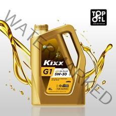 KIXX G1 SP 5W30 킥스 가솔린 엔진오일, KIXX G1 5W30 4L + 1L 3개