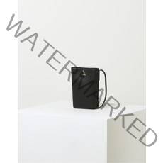 21SS [populet]블랙 퍼피장식 소가죽 미니크로스백 WIWA1E042BK