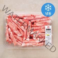 대패킹 네덜란드산 돼지고기 돌돌말이 목살 불고기 / 구이용 (냉동), 1개, 2kg
