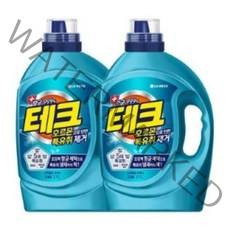 테크 호르몬 특유취 제거 액체세제 2.7L 용기 _ 드럼용, 2개