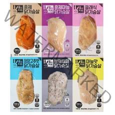 육식토끼 소프트 닭가슴살 100g 4kg 40팩 혼합 2가지맛, 훈제마늘맛20팩+클래식20팩