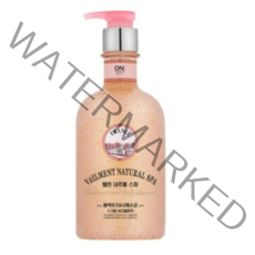 온더바디 벨먼 내추럴 스파 스크럽 바디클렌져 블랙로즈&사해소금, 600ml, 40개
