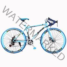 세계일주 로드 자전거 170cm 24단 90% 완조립 배송 기계식디스크브레이크, B4