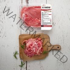 도드람한돈 1등급 뒷다리살 불고기용 (냉장), 800g, 1팩