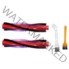 다이슨청소기 185mm 강모 롤러 브러시 바 교체 부품 v6 동물 솜털 dc59 dc62 sv03 무선 57, 육군 녹색