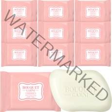 부케가르니 딥 퍼퓸 비누 화이트머스크, 100g, 10개