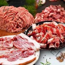 [초원식품] 제주 흑돼지 500g x 3팩(구이/보쌈/불고기/찌개/다짐육), 흑돼지 구이1팩 + 찌개1팩+ 불고기 1팩
