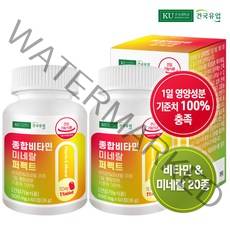 건국유업 종합비타민미네랄 퍼펙트 36g, 60정, 2개