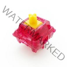 tecsee 새로운 사파이어 스위치 믹스 pc 루비 촉각 선형 스위치 uhmwpe v2 스템 5핀이 있는 기계식 게임용 63.5g 스프링, 선의, 35개