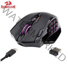 Redragon Impact Elite M913 RGB USB 2.4G Wireless Gaming Mouse 16000 DPI 16 buttons Programmable ergo, 없음