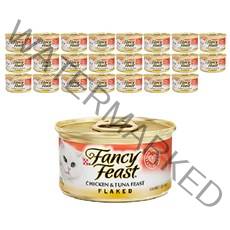 팬시피스트 어덜트 퓨리나 화이트라벨 치킨 앤 튜나 플레이크 습식사료, 닭, 85g