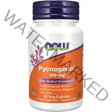NOW 호팍사 피크노제놀 100mg 60캡슐, NOW 호팍사 피크노제놀 200mg 60캡슐