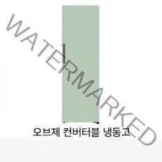 라온하우스 프리미엄 LG전자 DIOS 민트 오브제 컨버터블 냉동고 321L, 753870